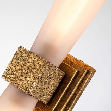 Elstead - Aplique de pared LED para baño KRISTY 2xG9/4W/230V IP44, acabado en cobre
