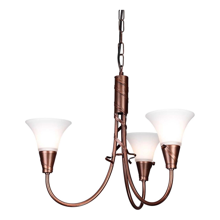 Elstead - Lámpara colgante con cadena EMILY 3xE14/40W/230V