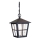 Elstead - Lámpara colgante para exterior CANTERBURY 1xE27/100W/230V IP43 negro