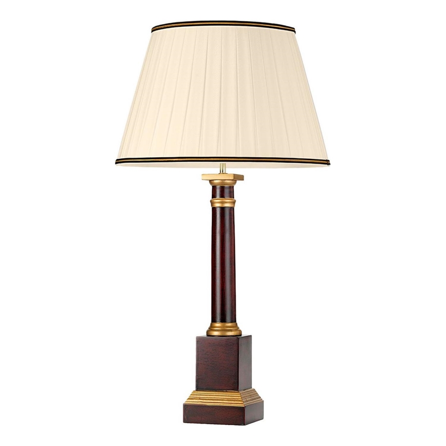 Elstead - Lámpara de mesa LOUVIERS 1xE27/60W/230V