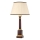 Elstead - Lámpara de mesa LOUVIERS 1xE27/60W/230V