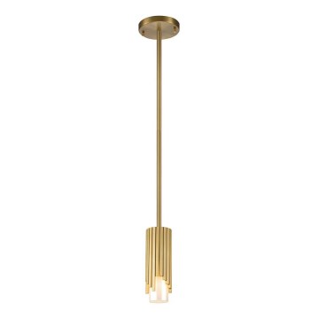 Elstead - Lámpara de techo con varilla MARVELE 1xE14/40W/230V dorada
