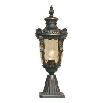 Elstead - Lámpara exterior PHILADELPHIA 1xE27/60W/230V IP44 acabado bronce