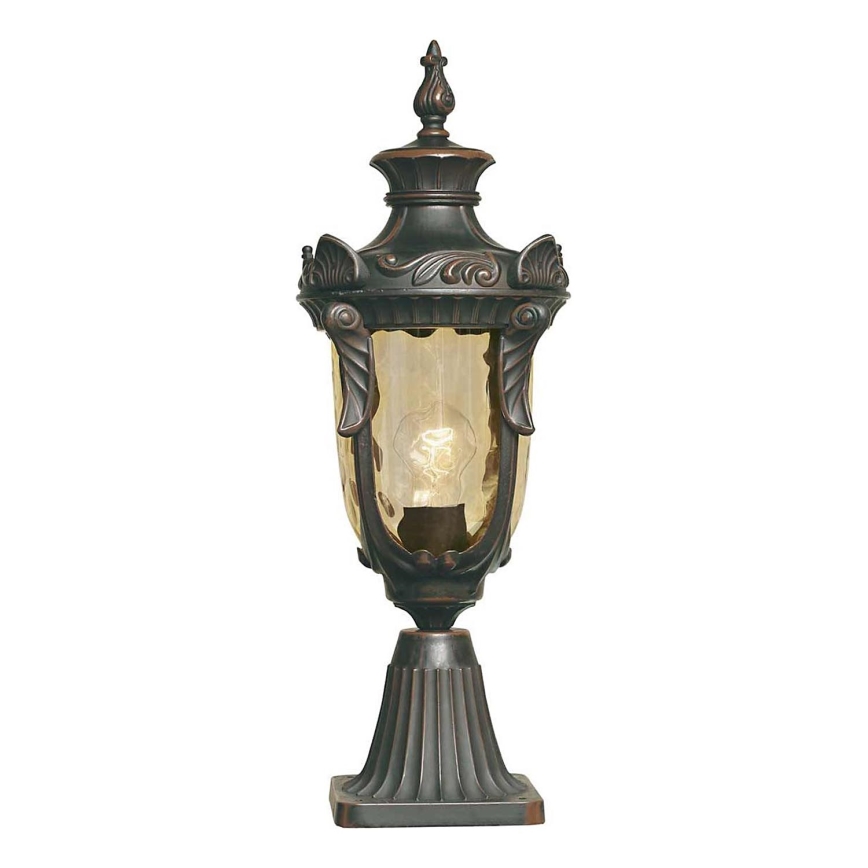 Elstead - Lámpara exterior PHILADELPHIA 1xE27/60W/230V IP44 acabado bronce