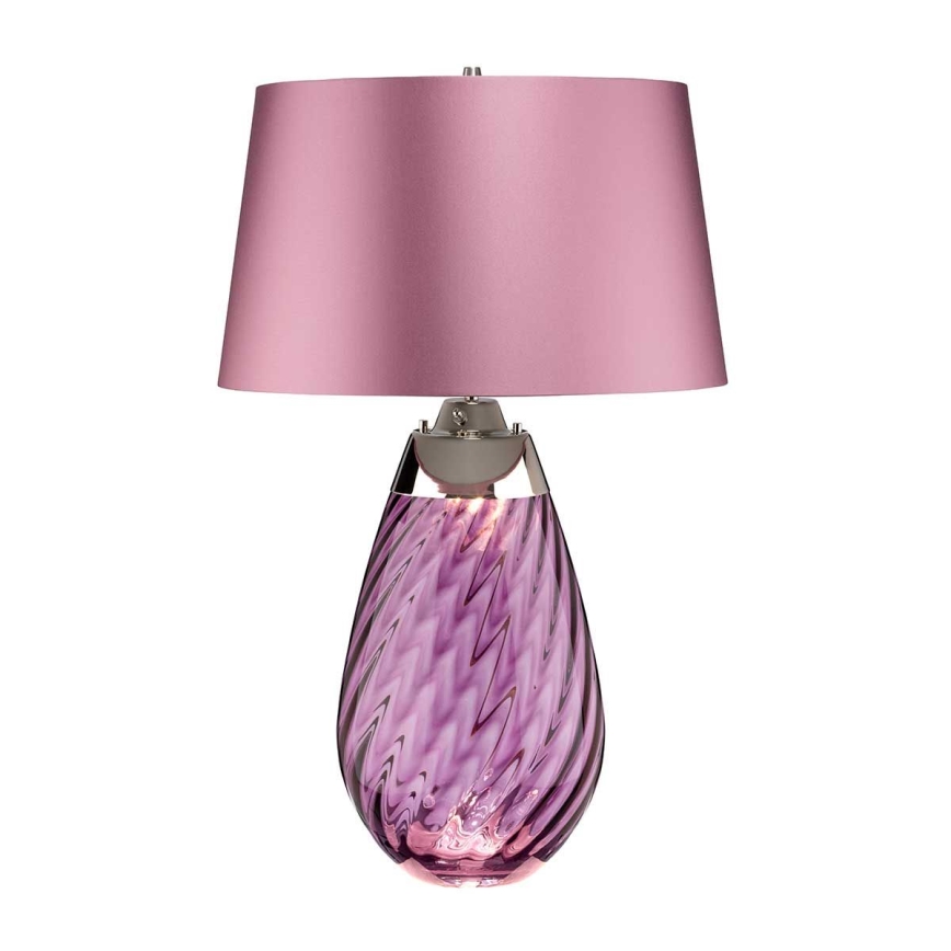 Elstead - Lámpara de mesa LED LENA 1xE27/40W/230V + 1xGU10/7W 74 cm rosa