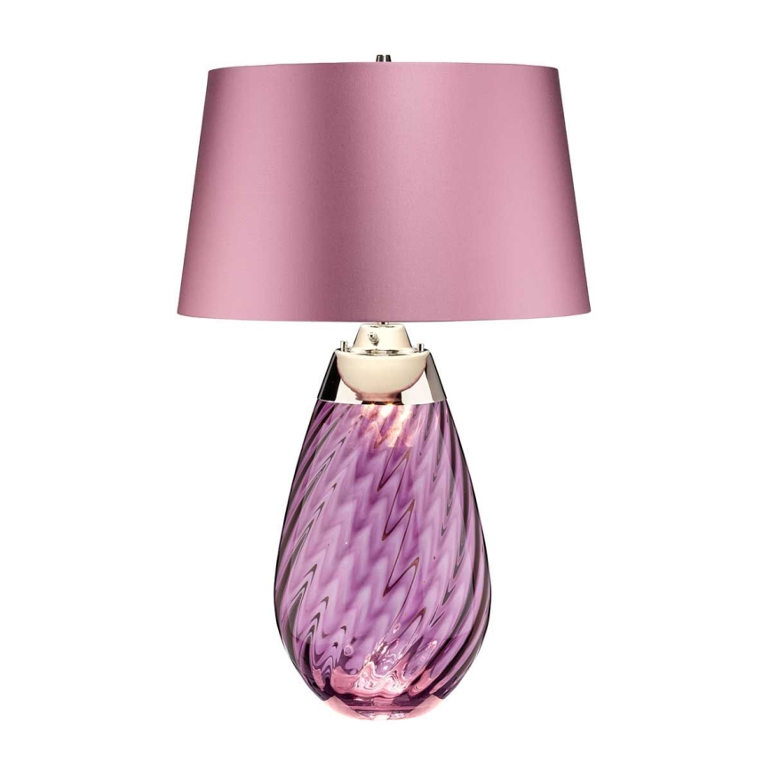 Elstead - Lámpara de mesa LED LENA 1xE27/40W/230V + 1xGU10/7W 74 cm rosa