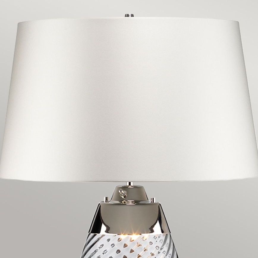 Elstead - Lámpara de mesa LED LENA 1xE27/60W/230V + 1xGU10/7W 60,5cm azul/blanco