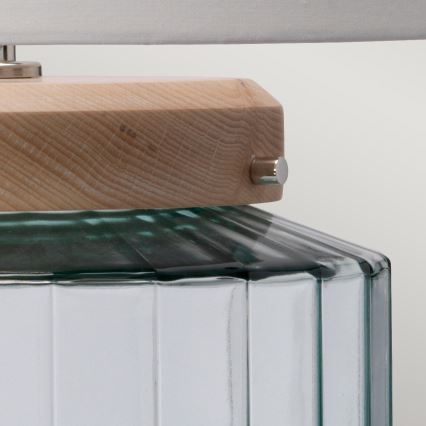 Elstead - Lámpara de mesa LUGA 1xE27/60W/230V