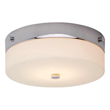 Elstead - Luminaria LED de techo para baño TAMAR 1xGX53/5,7W/230V IP44 cromo brillante