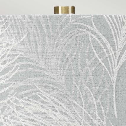 Elstead - Lámpara de mesa MILO 1xE27/60W/230V gris