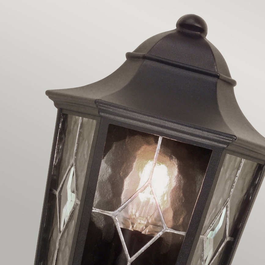 Elstead NR7-2-BLK - Aplique de exterior NORFOLK 1xE27/100W/230V IP43
