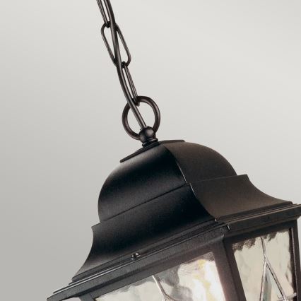 Elstead NR9-BLK - Plafón de exterior NORFOLK 1xE27/100W/230V IP43