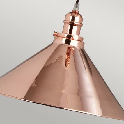 Elstead PV-P-CPR - Lámpara colgante PROVENCE 1xE27/100W/230V cobre