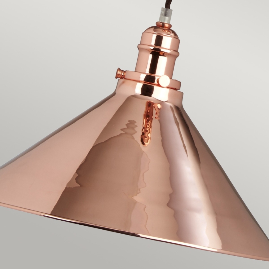 Elstead PV-P-CPR - Lámpara colgante PROVENCE 1xE27/100W/230V cobre