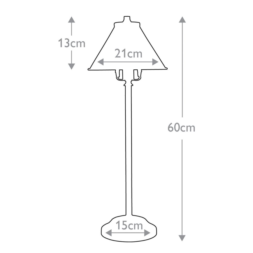 Elstead PV-SL-AB - Lámpara de mesa LED PROVENCE 1xE14/4W/230V