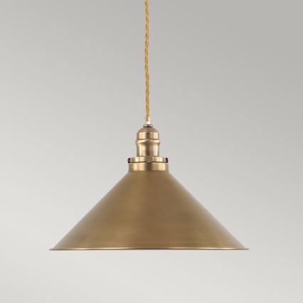 Elstead - Lámpara colgante PROVENCE 1xE27/60W/230V dorado