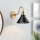 Elstead PV1-AB-MB - Aplique de pared PROVENCE 1xE27/60W/230V dorado/negro