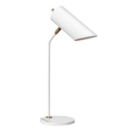Elstead QUINTO-TL-WAB - Lámpara de mesa QUINTO 1xE27/8W/230V blanco