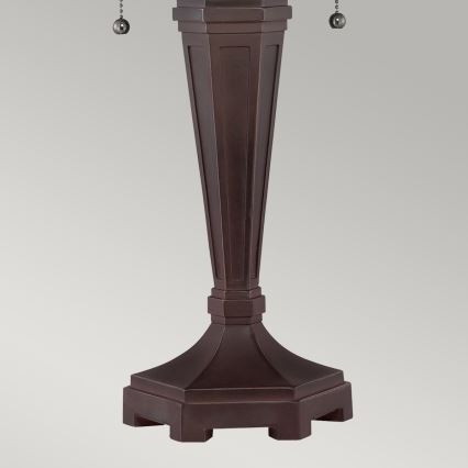 Elstead QZ-ARDEN-TL - Lámpara de mesa ALCOTT 2xE27/60W/230V