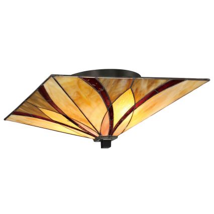 Elstead QZ-ASHEVILLE-F - Plafón ASHEVILLE 2xE27/60W/230V