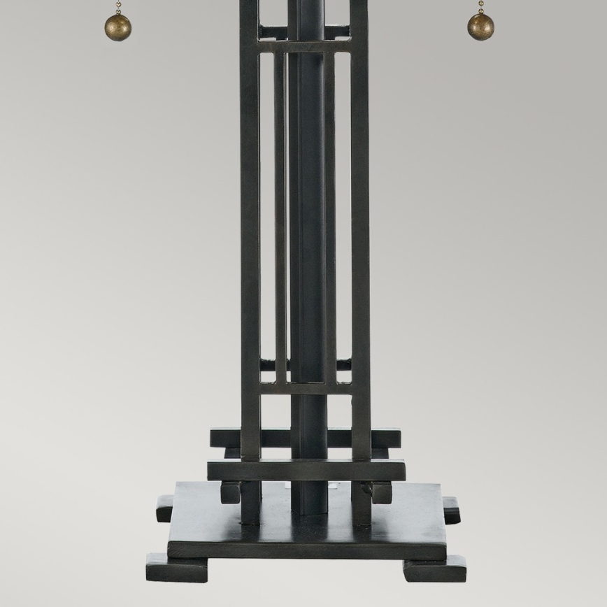 Elstead - Lámpara de mesa Tiffany CHASTAIN 2xE27/60W/230V