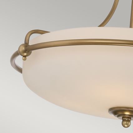 Elstead - Lámpara de techo GRIFFIN 4xE27/100W/230V latón