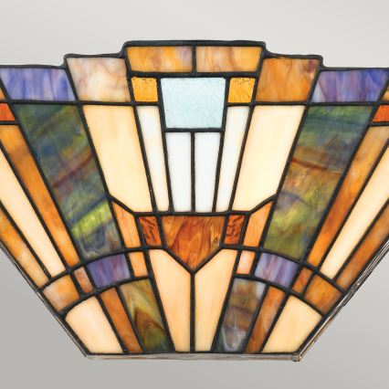 Elstead - Aplique de pared Tiffany INGLENOOK 2xE14/60W/230V