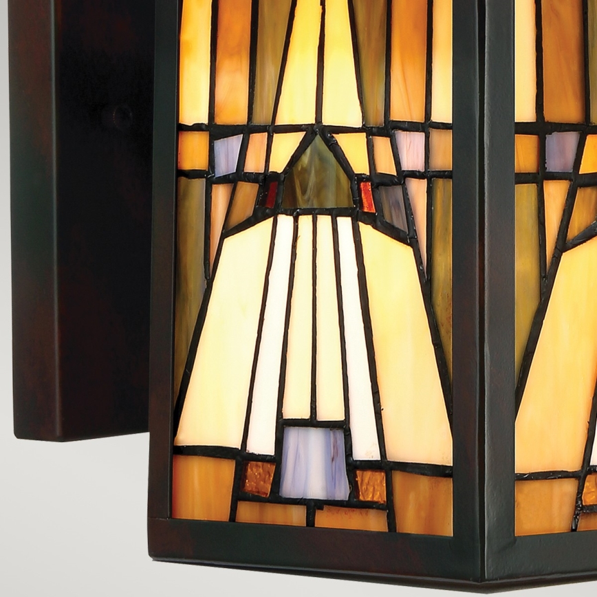 Elstead QZ-INGLENOOK2-M - Aplique de exterior INGLENOOK 1xE27/60W/230V IP44