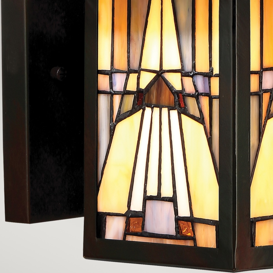 Elstead QZ-INGLENOOK2-S - Aplique de exterior INGLENOOK 1xE27/60W/230V IP44