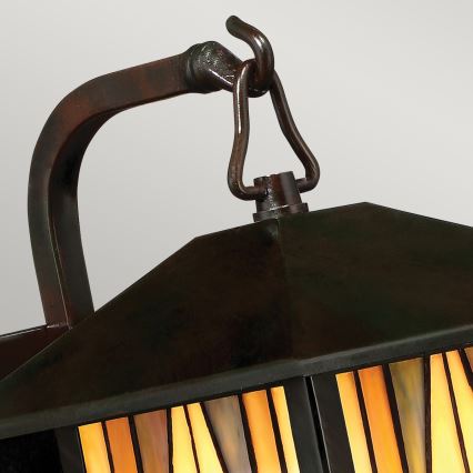 Elstead QZ-INGLENOOK2-S - Aplique de exterior INGLENOOK 1xE27/60W/230V IP44