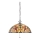 Elstead QZ-KAMI-P - Lámpara colgante con cadena KAMI 3xE27/60W/230V