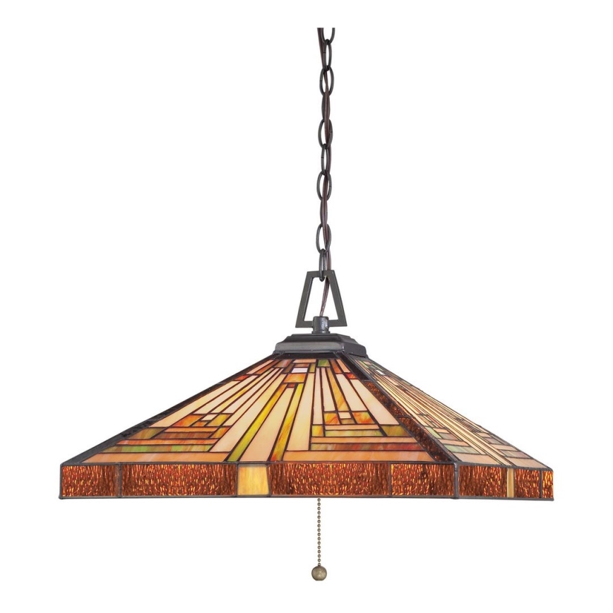 Elstead QZ-STEPHEN-3P - Lámpara colgante con cadena STEPHEN 3xE27/60W/230V