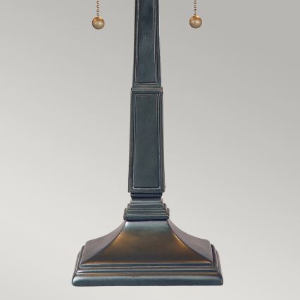 Elstead - Lámpara de mesa Tiffany STEPHEN 2xE27/60W/230V