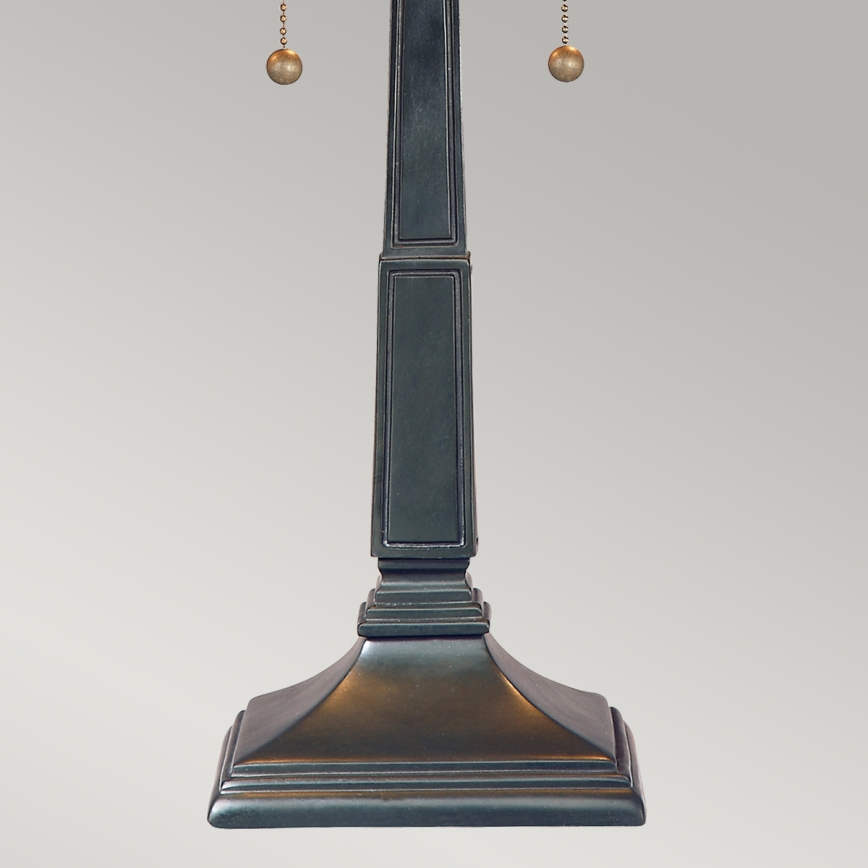 Elstead - Lámpara de mesa Tiffany STEPHEN 2xE27/60W/230V