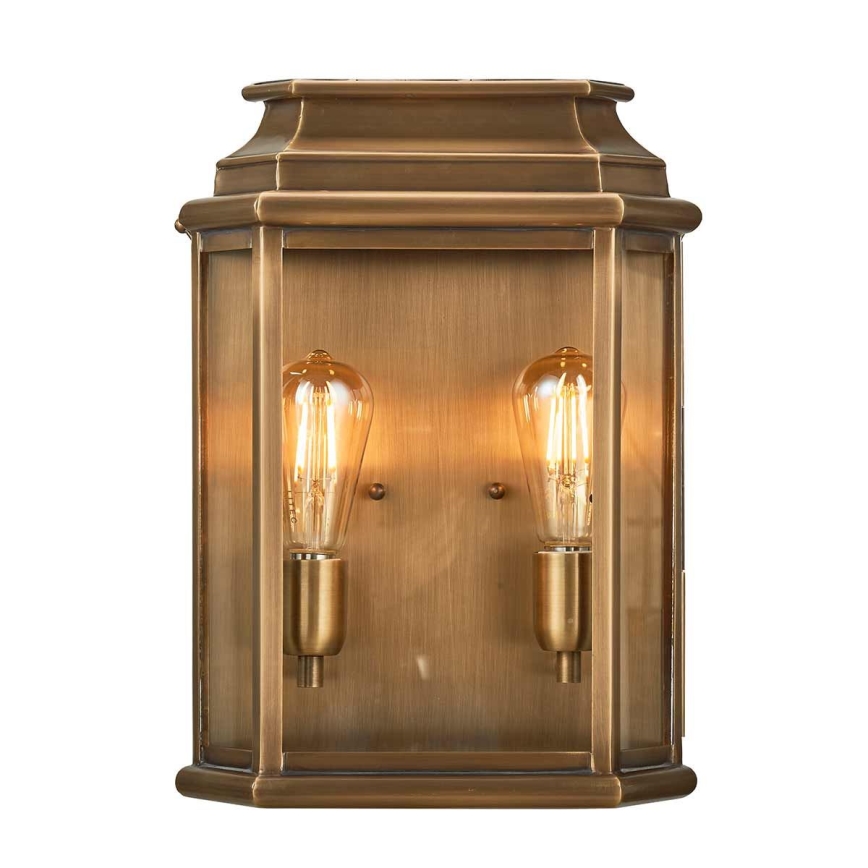 Elstead - Aplique de exterior ST MARTINS 2xE27/60W/230V IP44 cobre