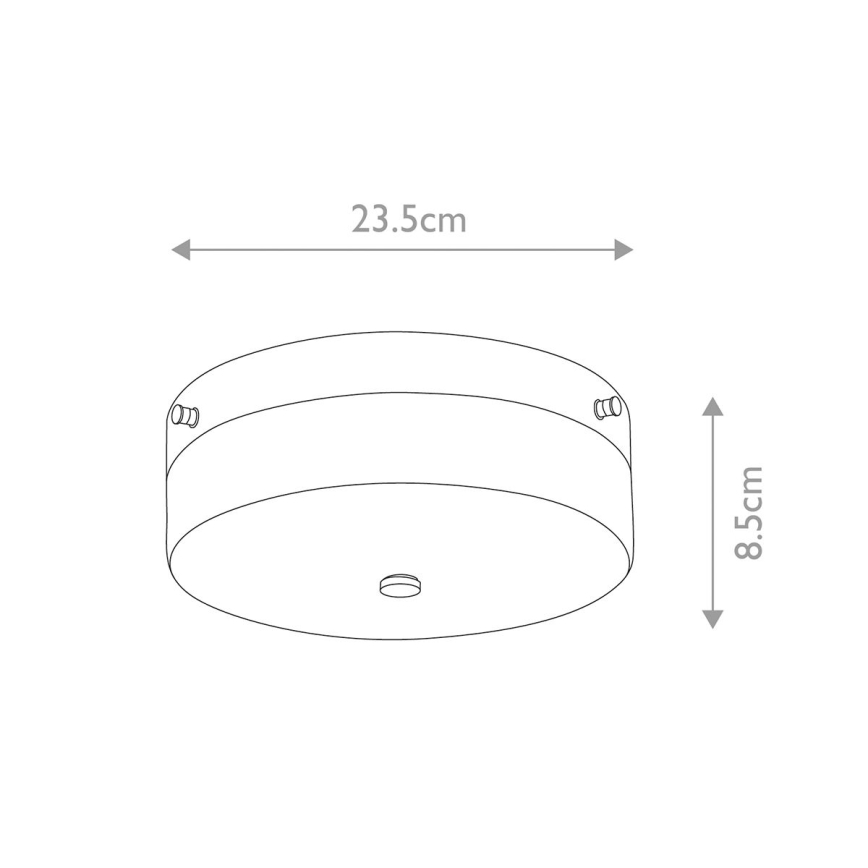 Elstead - Plafón LED de baño TAMAR 1xGX53/5,7W/230V IP44