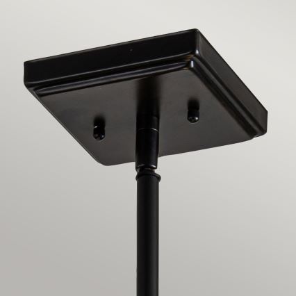 Elstead - Lámpara colgante de varilla estilo Tiffany ALDERLEY 2xE27/60W/230V