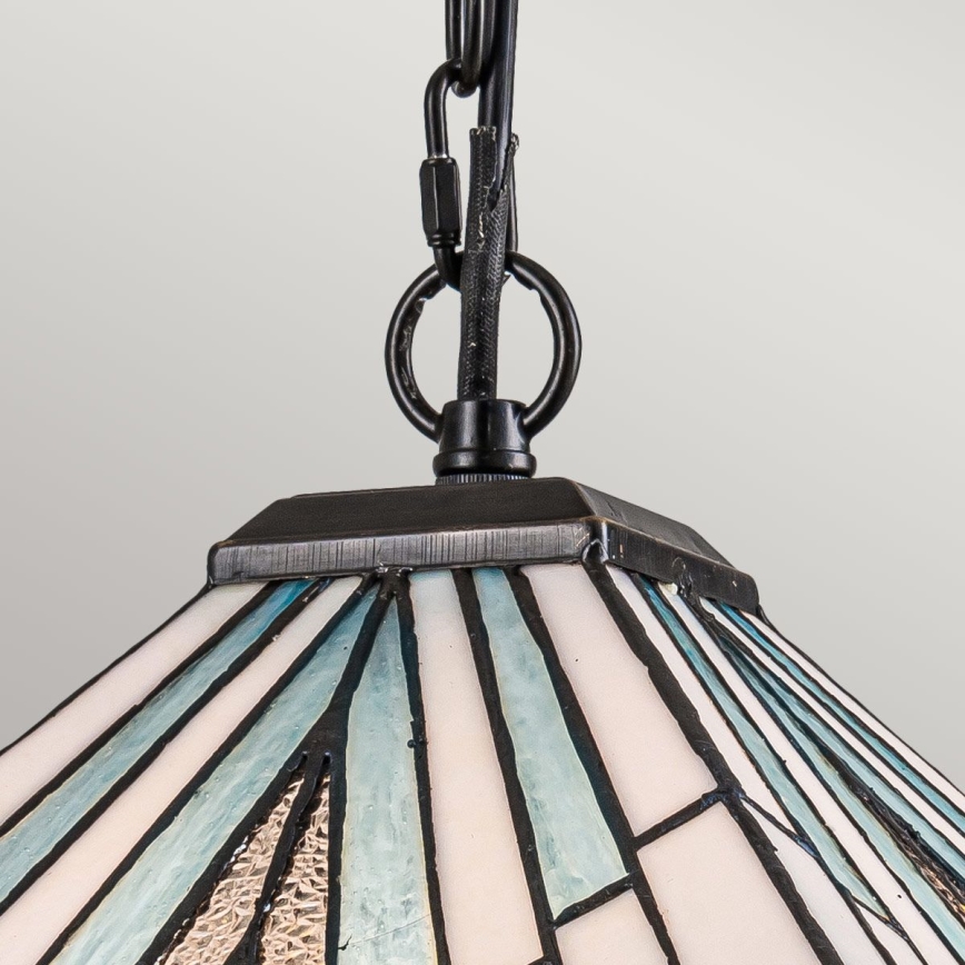 Elstead - Lámpara colgante con cadena ALDERLEY 2xE27/60W/230V