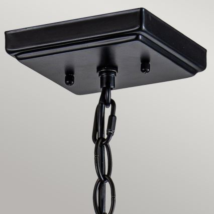 Elstead - Lámpara colgante con cadena estilo Tiffany ALDERLEY 1xE27/60W/230V