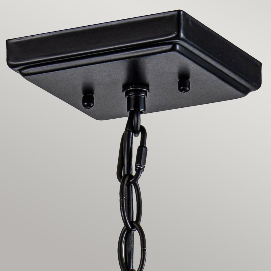 Elstead - Lámpara colgante con cadena estilo Tiffany ALDERLEY 1xE27/60W/230V
