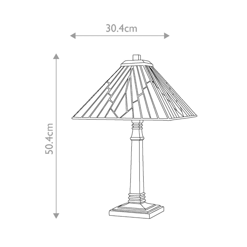 Elstead - Lámpara de mesa ALDERLEY 1xE27/60W/230V