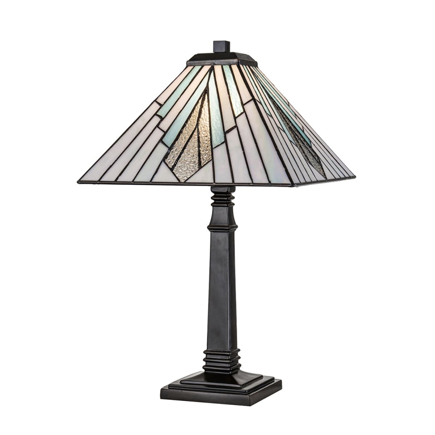 Elstead - Lámpara de mesa Tiffany ALDERLEY 1xE27/60W/230V
