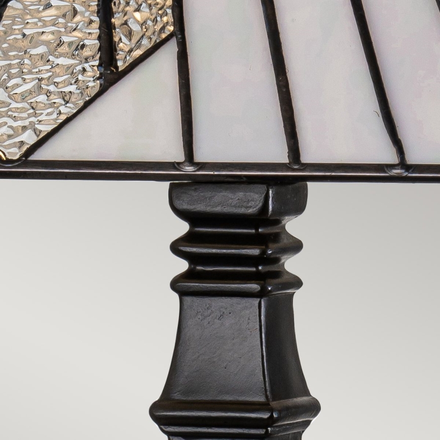 Elstead - Lámpara de mesa Tiffany ALDERLEY 1xE27/60W/230V