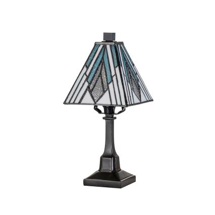 Elstead - Lámpara de mesa Tiffany ALDERLEY 1xE14/40W/230V 32,3 cm