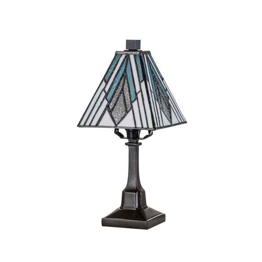 Elstead - Lámpara de mesa Tiffany ALDERLEY 1xE14/40W/230V 32,3 cm