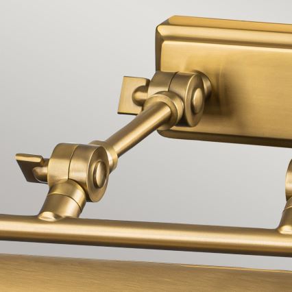 Elstead - Aplique para cuadros WINCHFIELD 4xE14/40W/230V acabado dorado