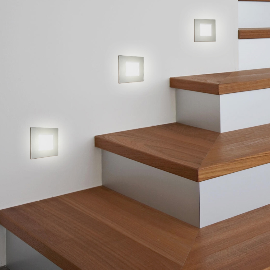 Emithor 48302 - Aplique LED para escaleras 16xLED/1W/230V