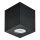 Emithor 48623 - Foco de baño ALUX 1xGU10/35W/230V IP44 cuadrado negro