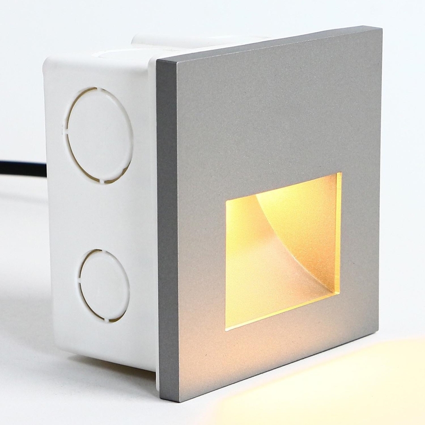 Emithor 70417 - Iluminación LED para escaleras SUNNY LED/1W/230V 4000K gris