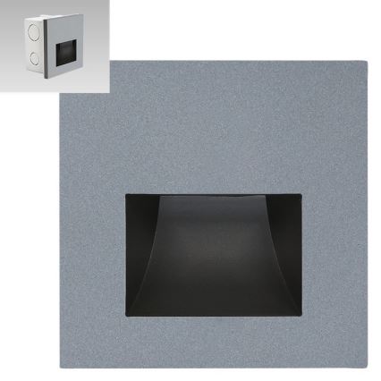 Emithor 70417 - Iluminación LED para escaleras SUNNY LED/1W/230V 4000K gris